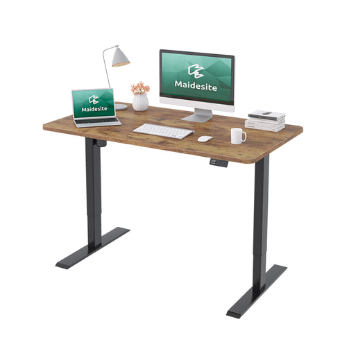 Maidesite Standard Series 55 Inch Stand Steady Electric Height Adjustable Standing Desk